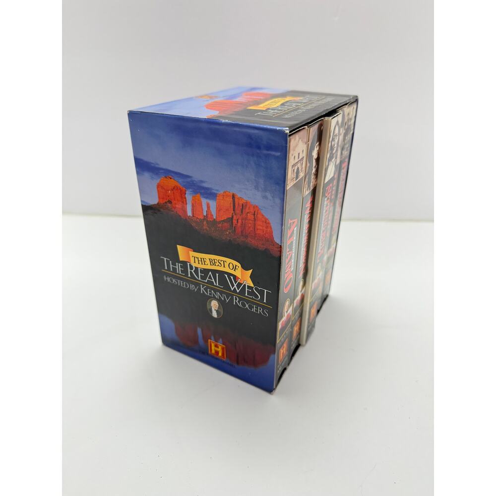 History Channel The Best Of The Real West Kenny Rogers VHS Box Set 5